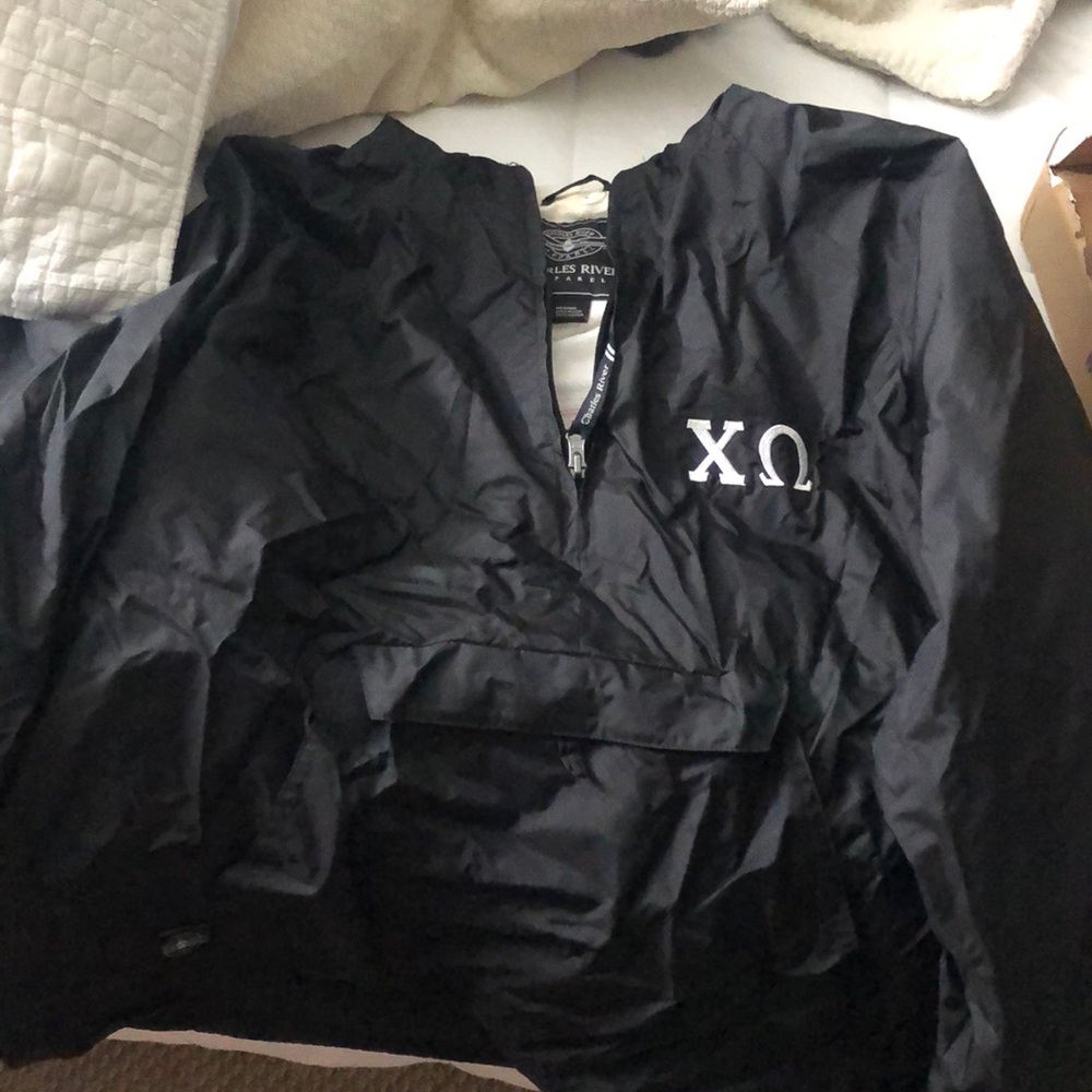 Charles River Chi Omega Rain Coat
